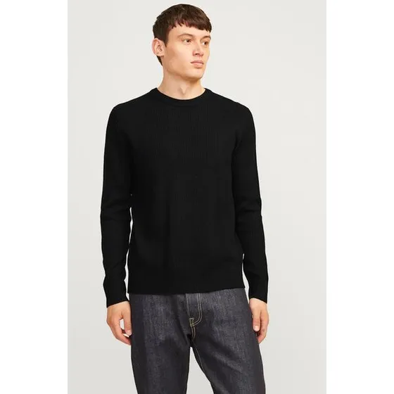 Jjeperfect Knit Crew Neck striktrøje