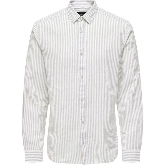 Onscaiden LS Stripe Linen Shirt 660