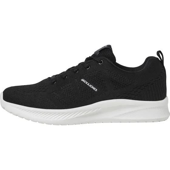 JACK & JONES Sneaker low 'Croxley' sort/hvid