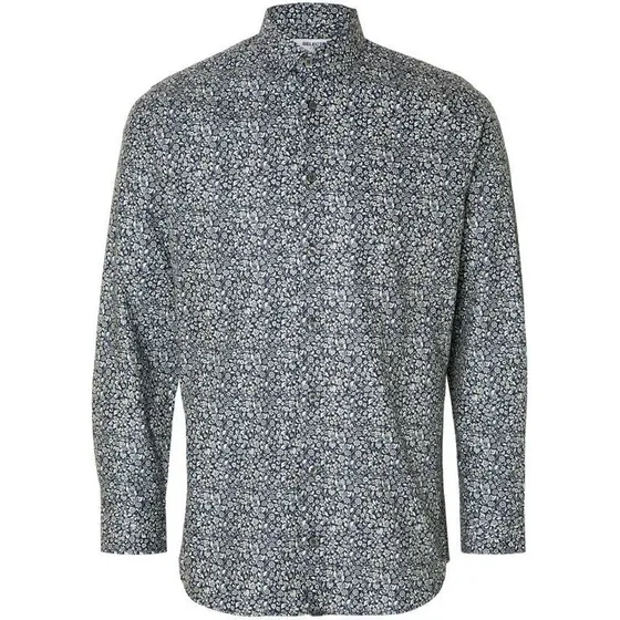 SLHSLIMSOHO Ethan AOP Langærmet T-shirt