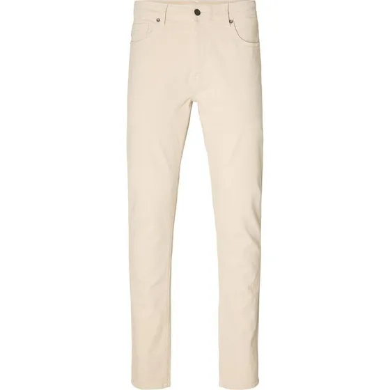 SLH175 Slim Leon 6402 Jeans i Ecru Soft
