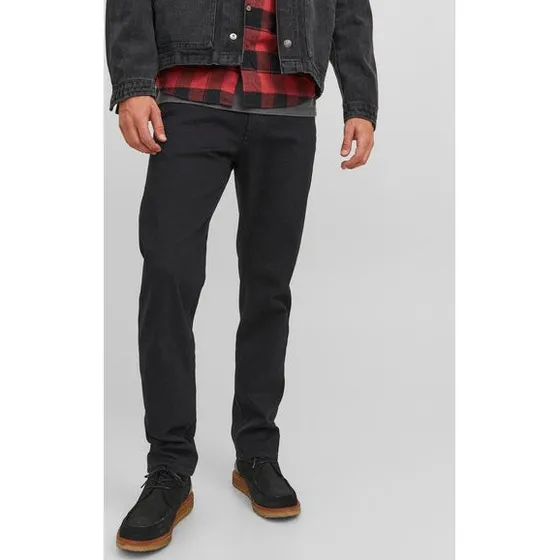 Jack & Jones Clark Evan Jeans - Black Denim - Regular Fit