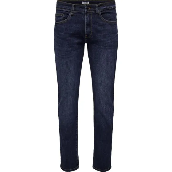 Only & Sons Weft Jeans - Blue Denim Regular Fit