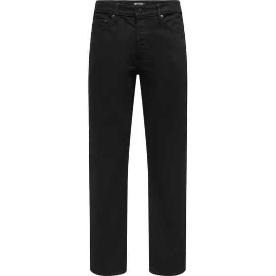 Only & Sons ONSEdge Jeans - Sort Denim - Regular Fit