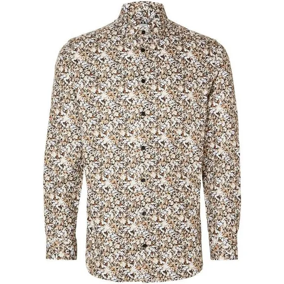 SLHSLIMSOHO ETHAN AOP Langærmet T-shirt