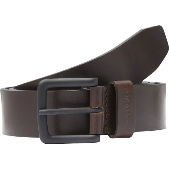 Jack & Jones Roma Læderbælte - Coffee - 80cm