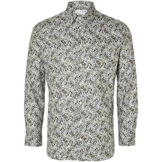 SLHSLIMSOHO Ethan AOP Langærmet T-shirt