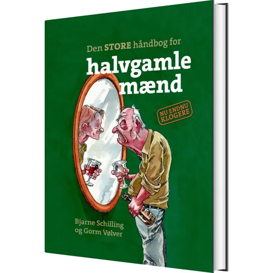 Den store håndbog for halvgamle mænd — humor (hardcover)