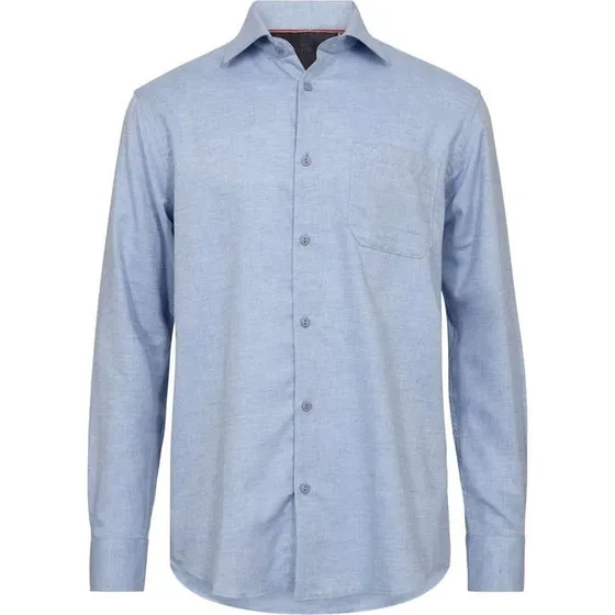 Thomas Regency Flannel-skjorte til mænd i regular fit