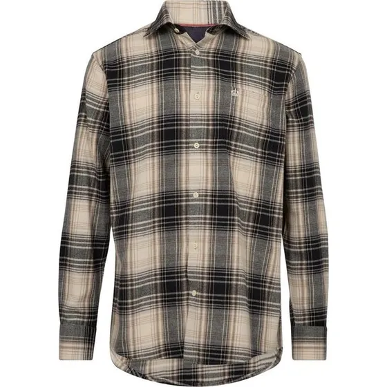 Thomas Regency Flannel-skjorte til mænd i regular fit