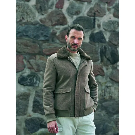 Born With Appetite Evan Outdoor Wool Jakke