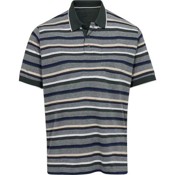 Striped polo