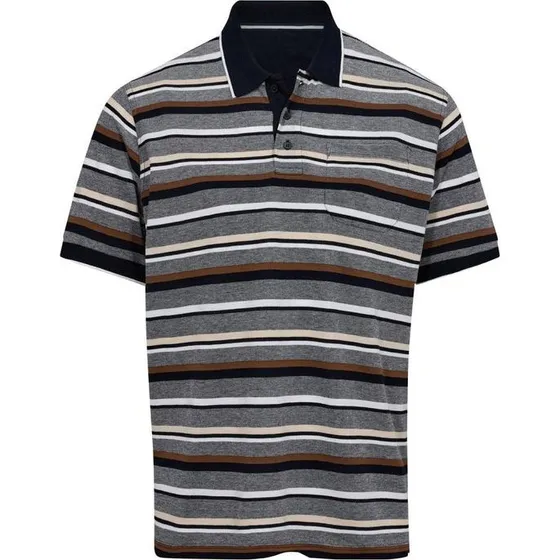Striped polo