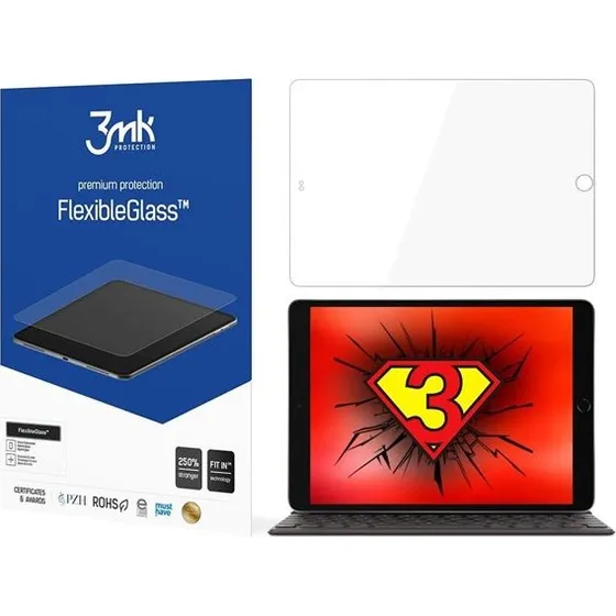 3MK FlexibleGlass til iPad 8. & 9. gen 10,2"