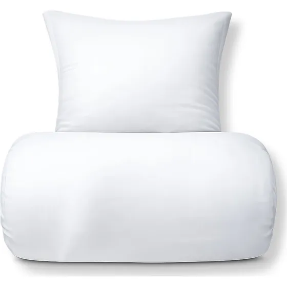 Nordstrand Home Bambus Sengetøj 140x200 cm - Hvid Satin