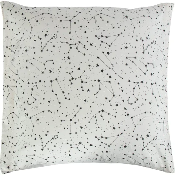 Borg Living Pudebetræk Zodiac White 60x63 cm - 100% Bomuld