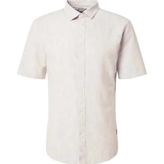 Only & Sons ONSCaiden beige skjorte i slim fit
