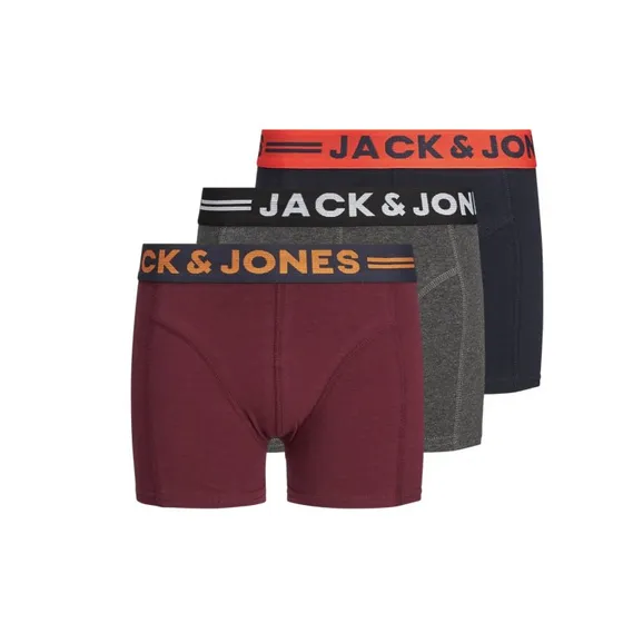 Jack & Jones Kids 3-pak Basic trunks til drenge