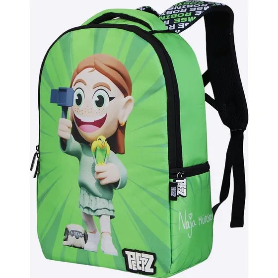 Firstgrade Naja Münster Peepz 2.0 Rygsæk - Grøn - 46x28,5x12,5 cm