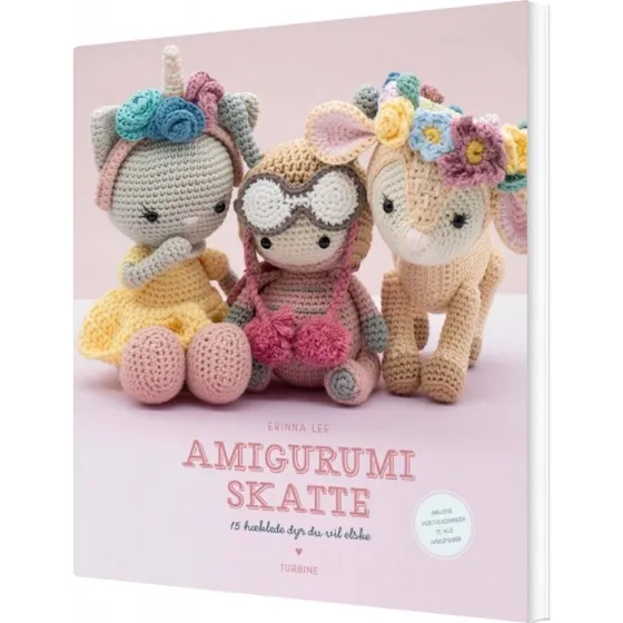 Amigurumiskatte – hækleopskrifter af Erinna Lee