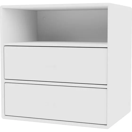 Montana Mini 1006 Modul med 2 skuffer - New White