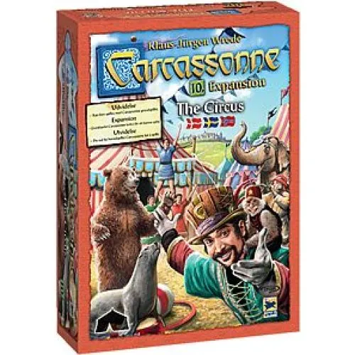 Carcassonne Udvidelse 10: The Circus (Dansk)