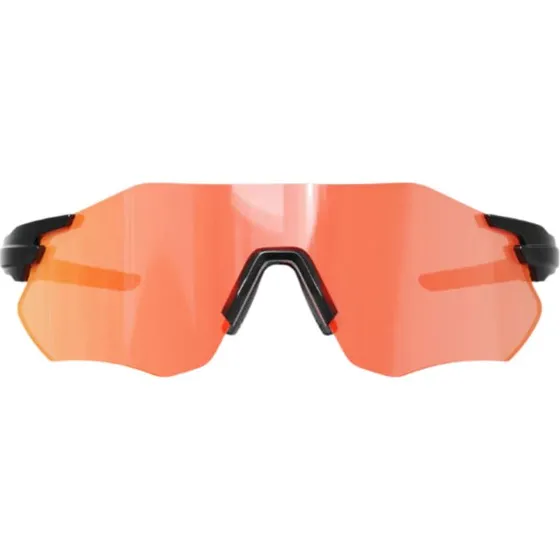 MessyWeekend Sonic Solbriller - Black Orange Mirrored