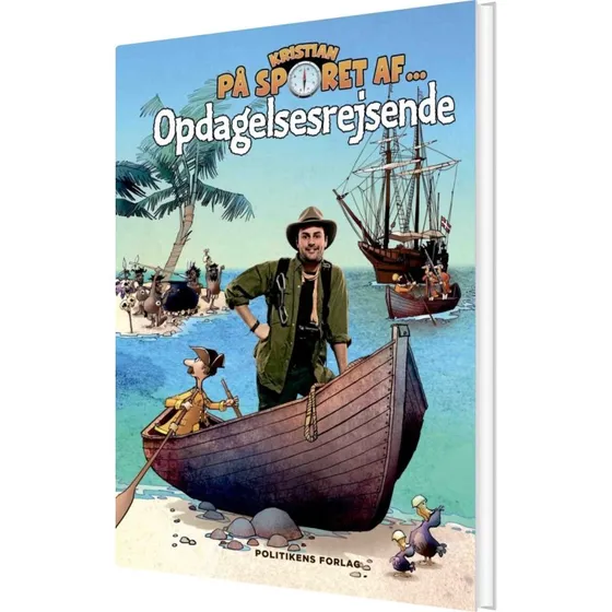 Kristian på sporet af opdagelsesrejsende – børnebog (hardback)