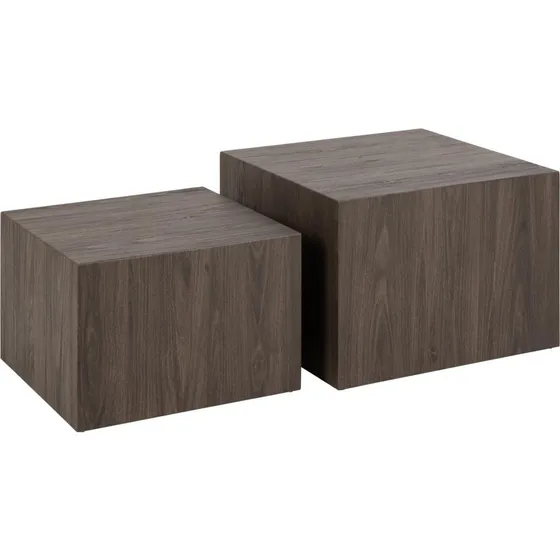 AC Design Furniture Dice sofabordssæt i røgfarvet ask (2 stk.)