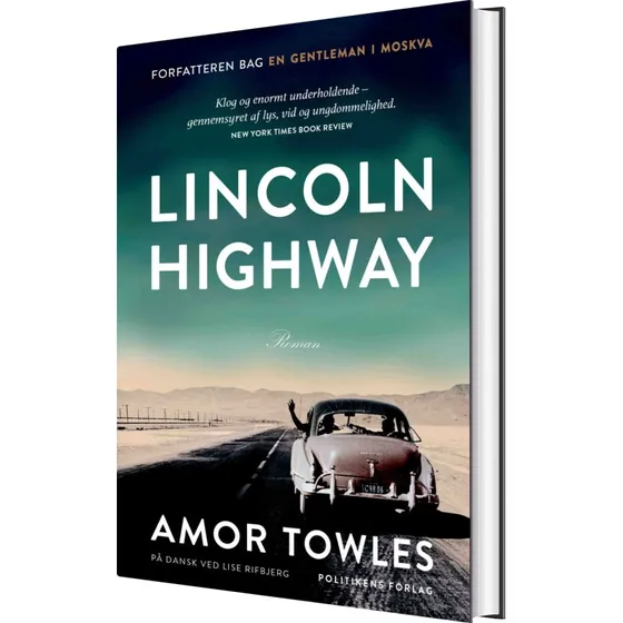 Lincoln Highway – Amor Towles (hardcover)
