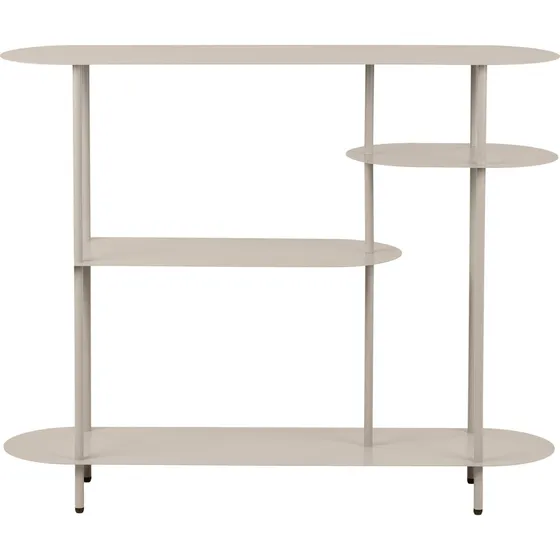 House Nordic Rieti Reol - Sand - 4 hylder - 31x118x97 cm