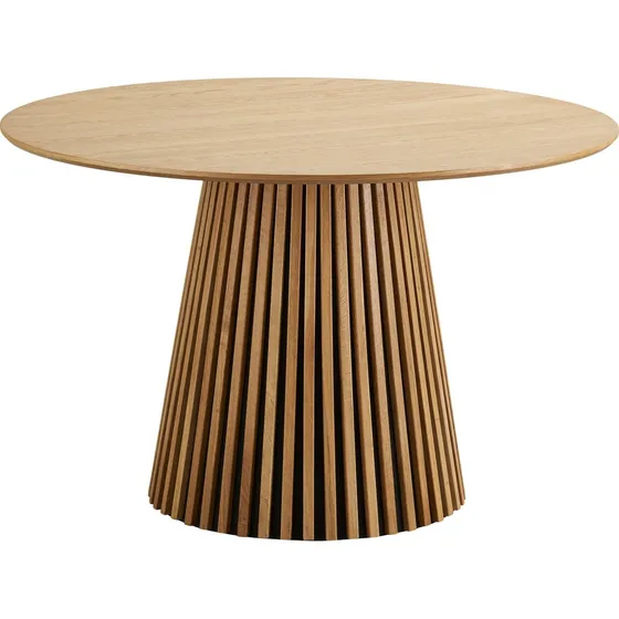 House Nordic Osaka Spisebord i egefiner, natur, ø120x75 cm