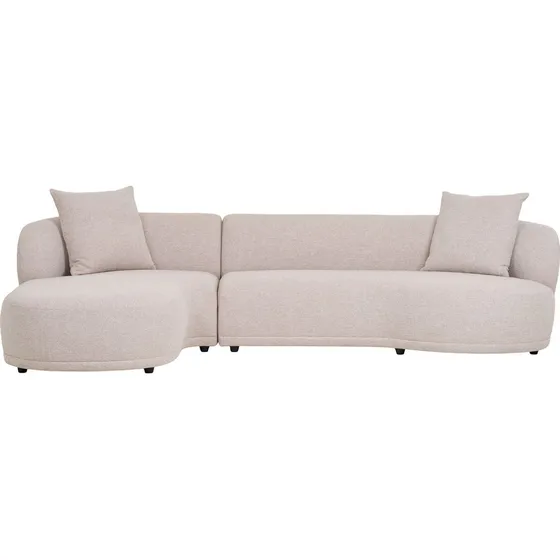 House Nordic Kingston Sofa - Venstrevendt - Natur - 294x90/175x69 cm