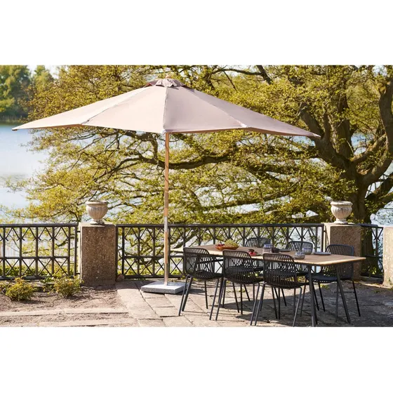 House Nordic Orlando Parasol - Sand - 3x3m