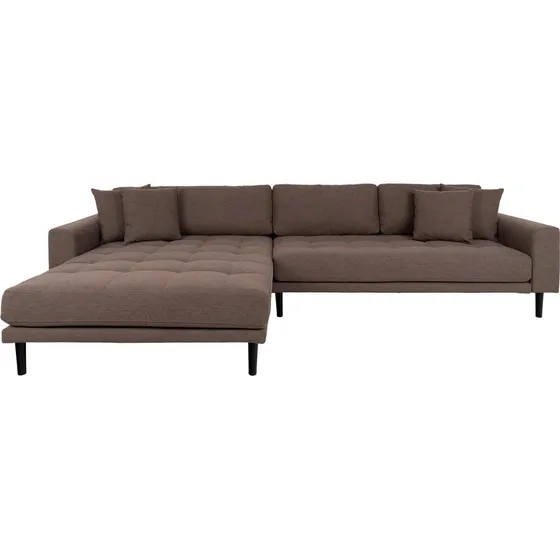 House Nordic Lido Loungesofa - Venstrevendt - Brun