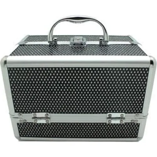 AVERY® Makeup Boks & Smykkeopbevaring i Aluminium - Sort