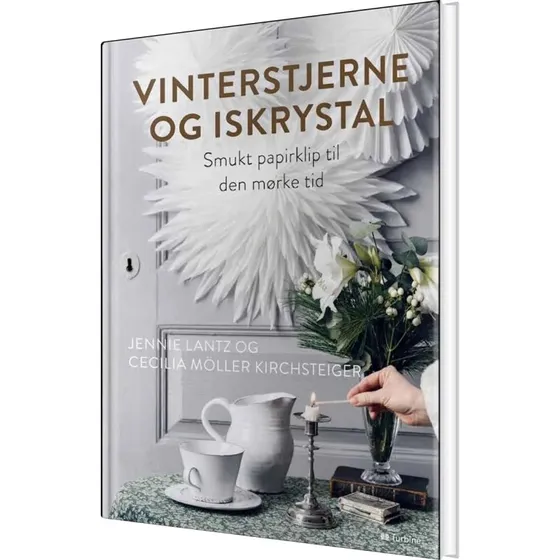 Vinterstjerne og Iskrystal – Papirklip af Jennie Lantz
