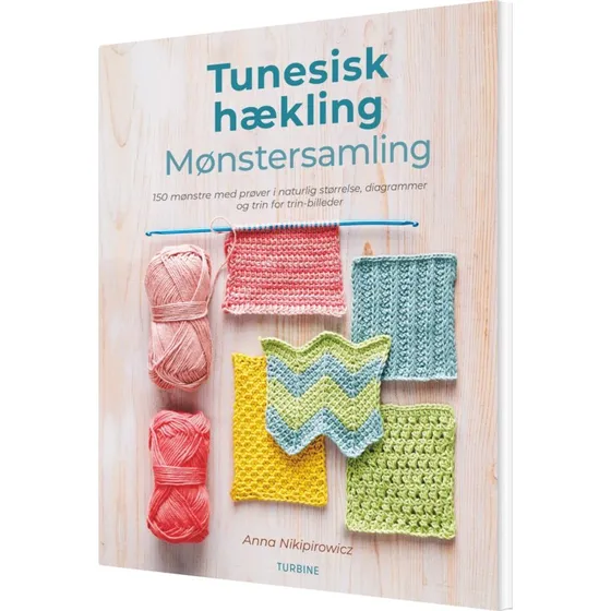 Tunesisk hækling – Mønstersamling af Anna Nikipirowicz