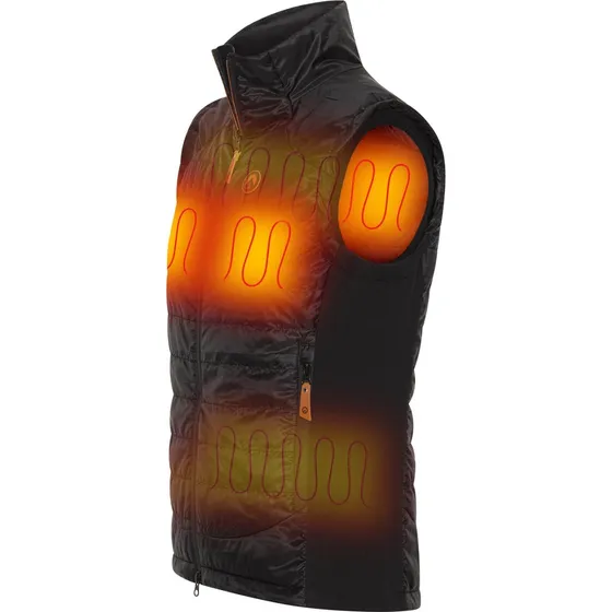 Happyhot Alaska varmevest herre - 2XL - Sort