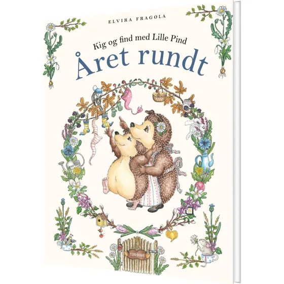 Kig og find med Lille Pind: Året rundt (hardback)