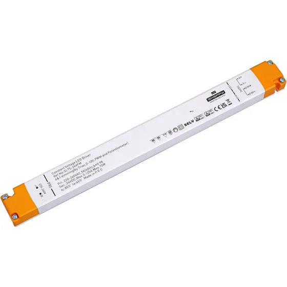Snappy 75W 12V DC 4i1 dæmpbar strømforsyning, 6.25A, IP20