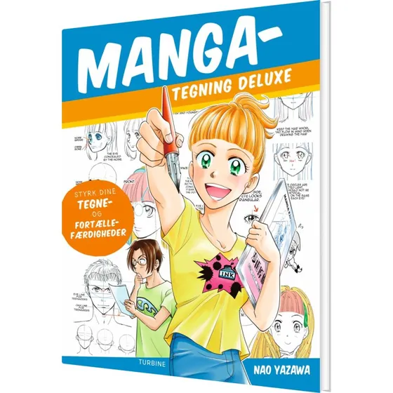 Manga-tegning Deluxe – guide til ansigter, kroppe og effekter