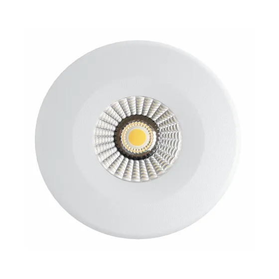 7W Lavprofil Indbygningsspot Ø9cm RA97 Dæmpbar Varm