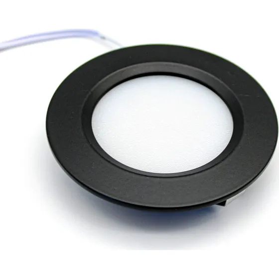 LEDlife Reco68 Sort Indbygningsspot Ø6,8 cm 12V 240lm