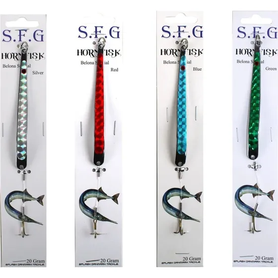 SFG Hornfiske Blink med Krog - 25g