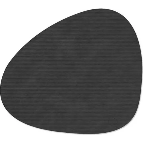 LIND DNA Dinner Mat Curve Corduroy - Black