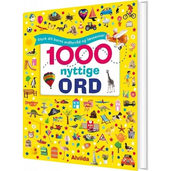 1000 nyttige ord – billedordbog til børn (hardcover)