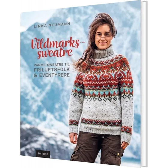 Vildmarkssweatre – Strikkeopskrifter af Linka Neumann (hardback)