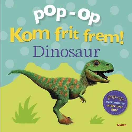 Kom frit frem - Dinosaur (Pop-up papbog)