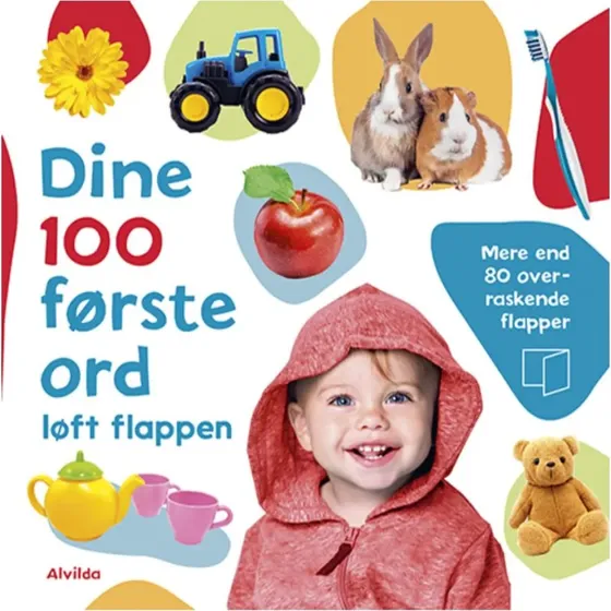 Dine 100 første ord – Løft flappen